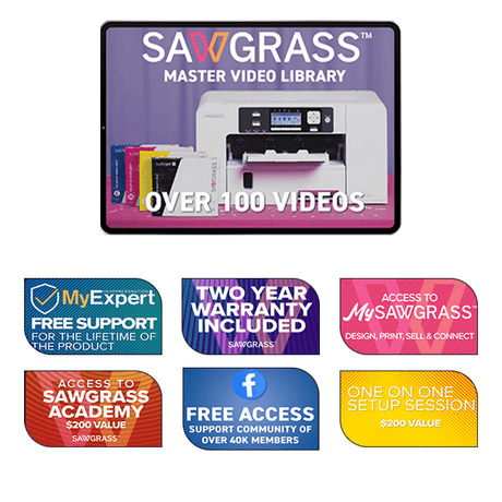 Sawgrass Virtuoso SG1000 Complete Sublijet Sublimation Printer Kit - HeatPressNation